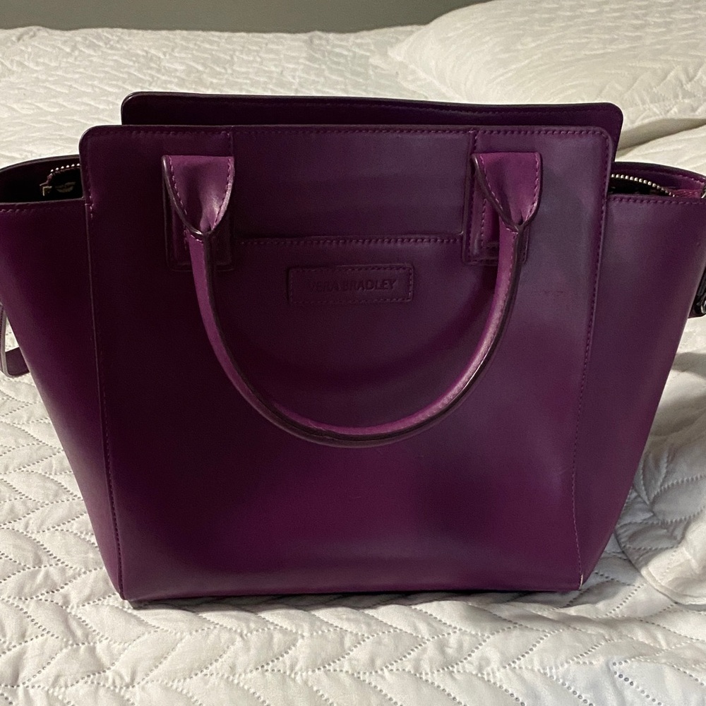 Vera Bradley Deep Purple Tote Bag